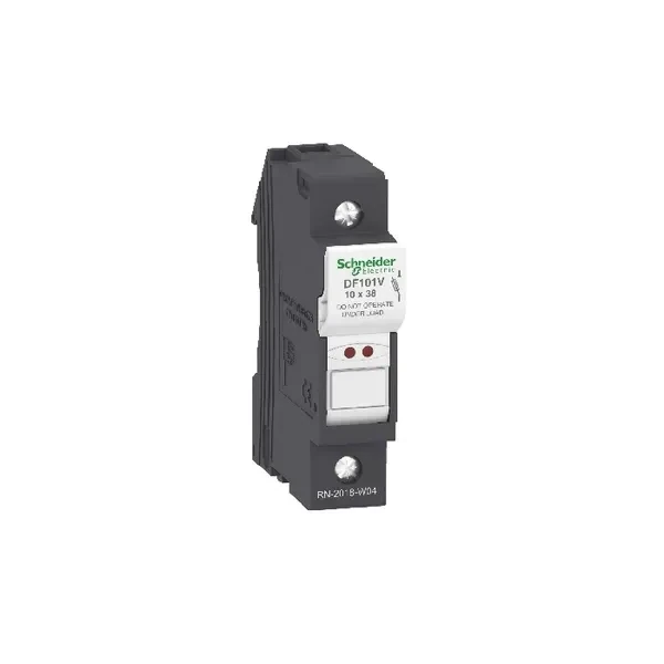 SCHNEIDER - Fuse Carrier Tesys Df, 1P 32A, Fuse Size 10x38mm, Blown Fuse Indicator