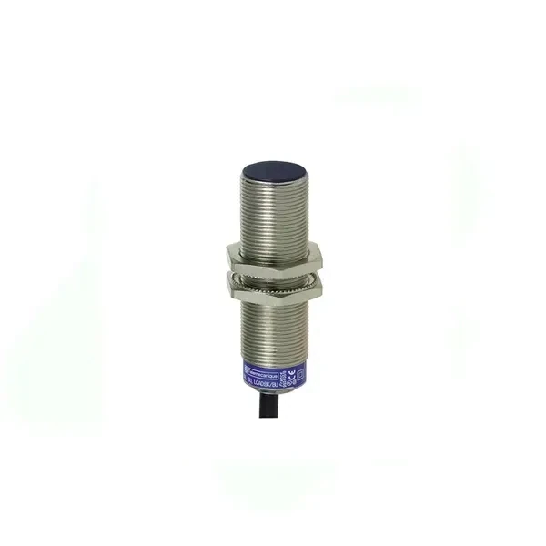 SCHNEIDER - Inductive Sensor XS1 M12, L55mm, Brass, Sn2mm, 24-240V AC/DC, Cable 2M