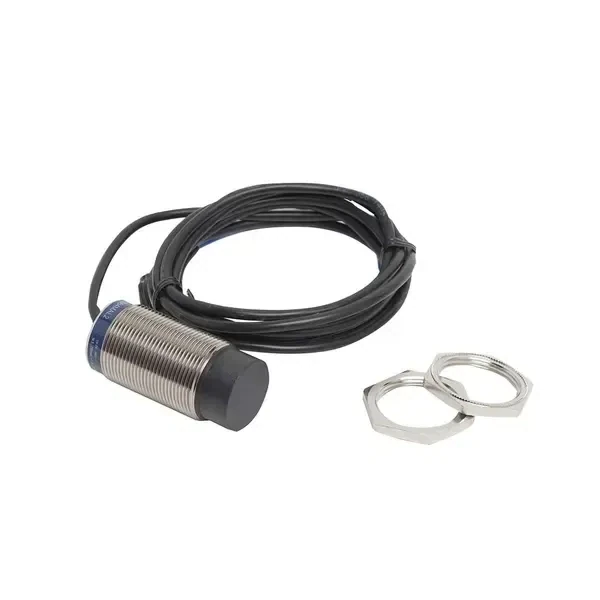 SCHNEIDER - Inductive Sensor XS6 M30, L63mm, Brass, Sn22mm, 24-240V AC/DC, Cable 2M