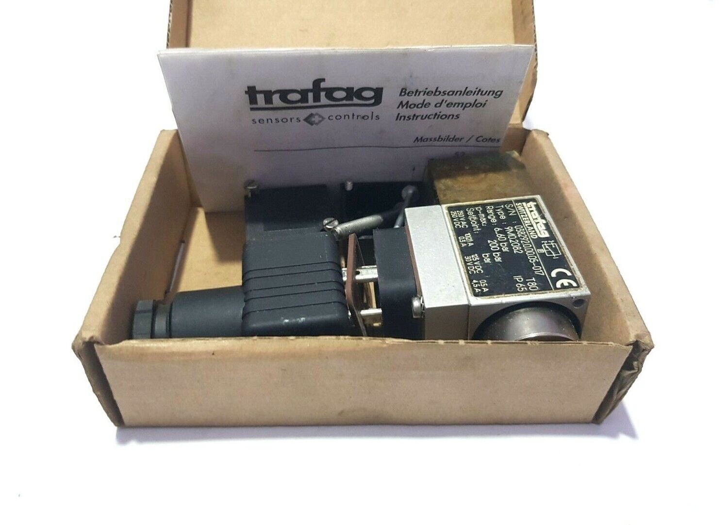 TRAFAG PSTM40F4 PICOSTAT 9M0.2082 6...60 BAR
