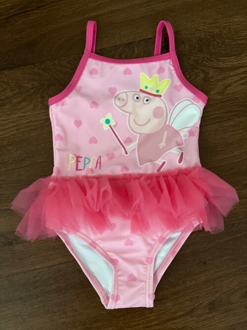 Peppa Pig Swimwear Wit Tutu Skirt Overlay