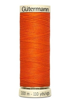 Bright Orange Gütermann Sew All Polyester Thread 100mtr