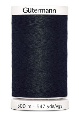 Gutermann Sew All Polyester Thread 500m - Black