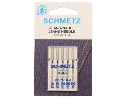 Schmetz Jeans Needles 90-110 for Heavy-Duty Sewing