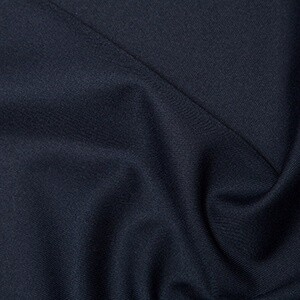 Navy Polyester Twill (Sold per metre)