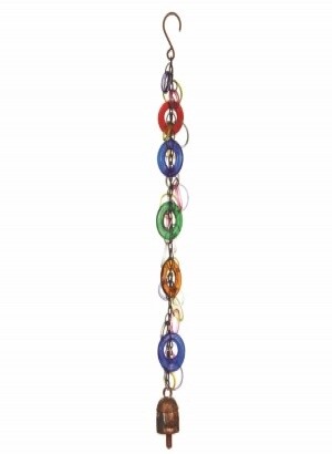 Intertwined Glass Rings
