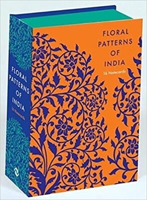 Floral Pattern India 16 Notecard
