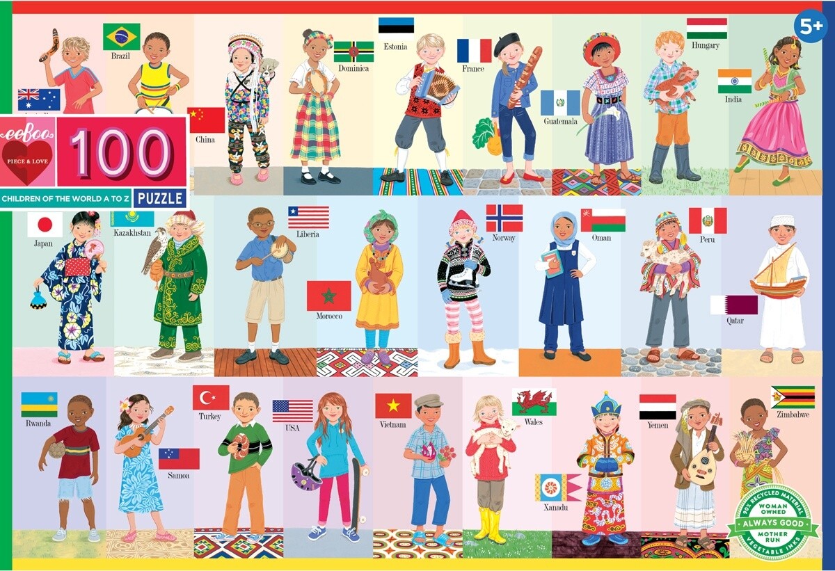 Children of the world 100 Piece puzzle