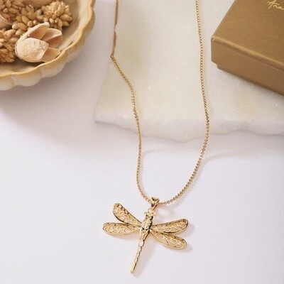 Pendant Dragonfly Goldplated