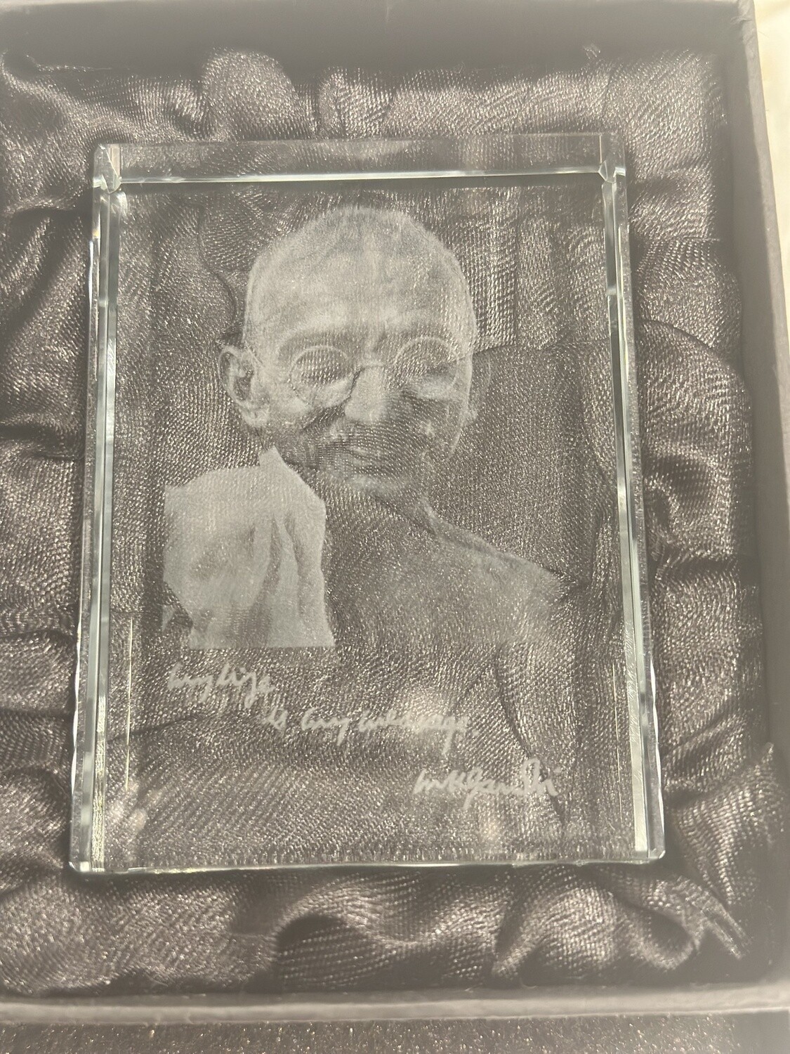 Gandhi Photo Block Smiling Mark IV