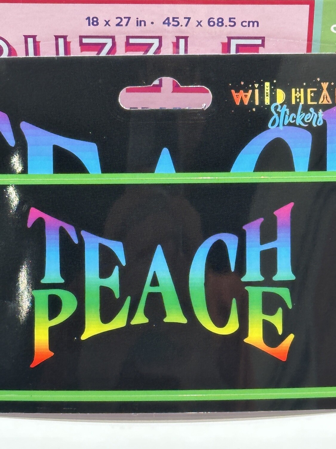 Sticker Teach Peace