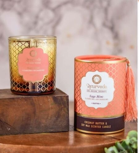 AYURVEDA CANDLE Sage mint