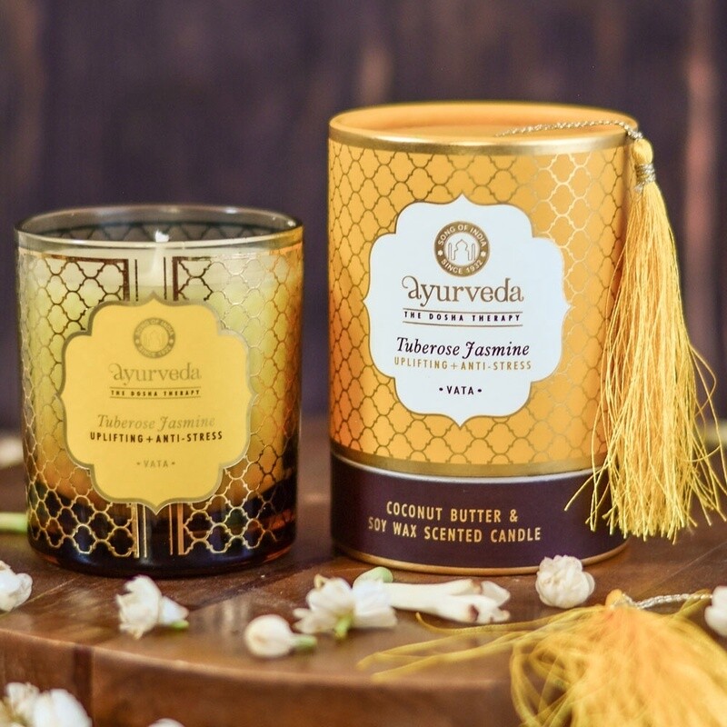 AYURVEDA CANDLE Tuberrose Jasmine
