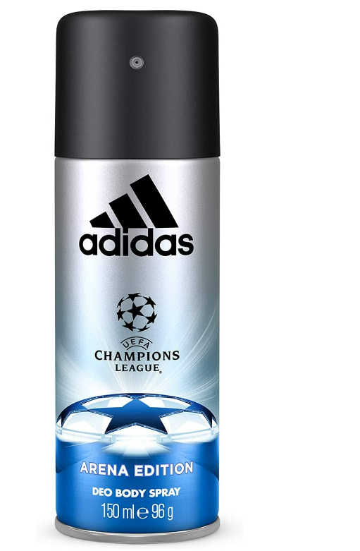 1 BOX (24 PIECES) adidas champagne league deodorant spray 150ml