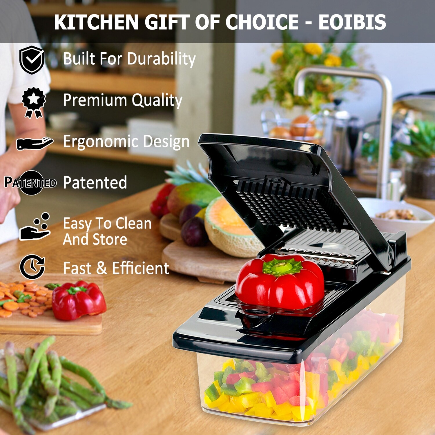 12In1Multifunctional Vegetable Cutter