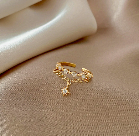 Adjustable Star Ring