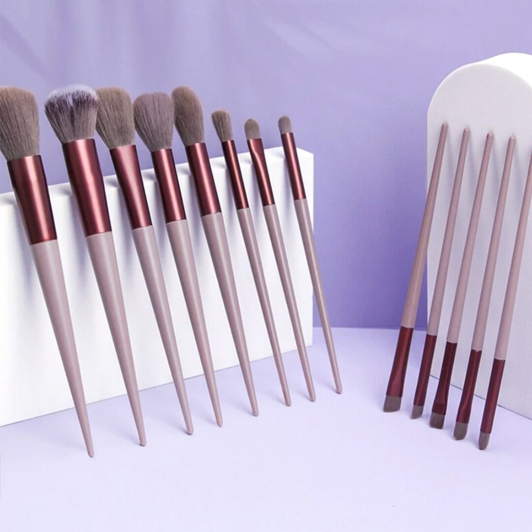 Matte Bronze Brush Set {13 Pcs}