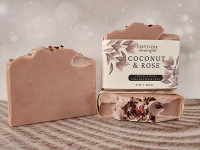 Bar Soap - Coconut Rose
