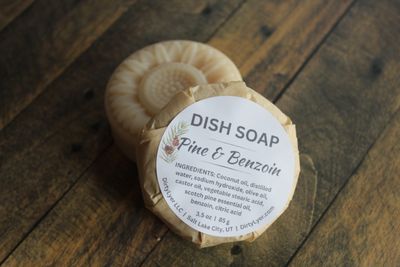 Solid Dish Soap Refill Pine &amp; Benzoin