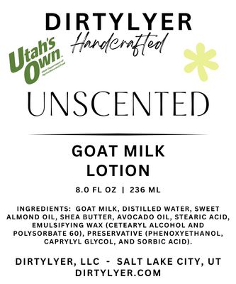 Lotion - Goat Milk - Unscented