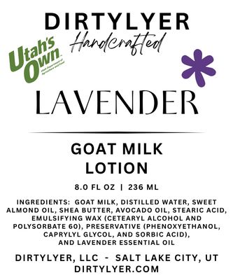 Lotion - Goat Milk - Lavender