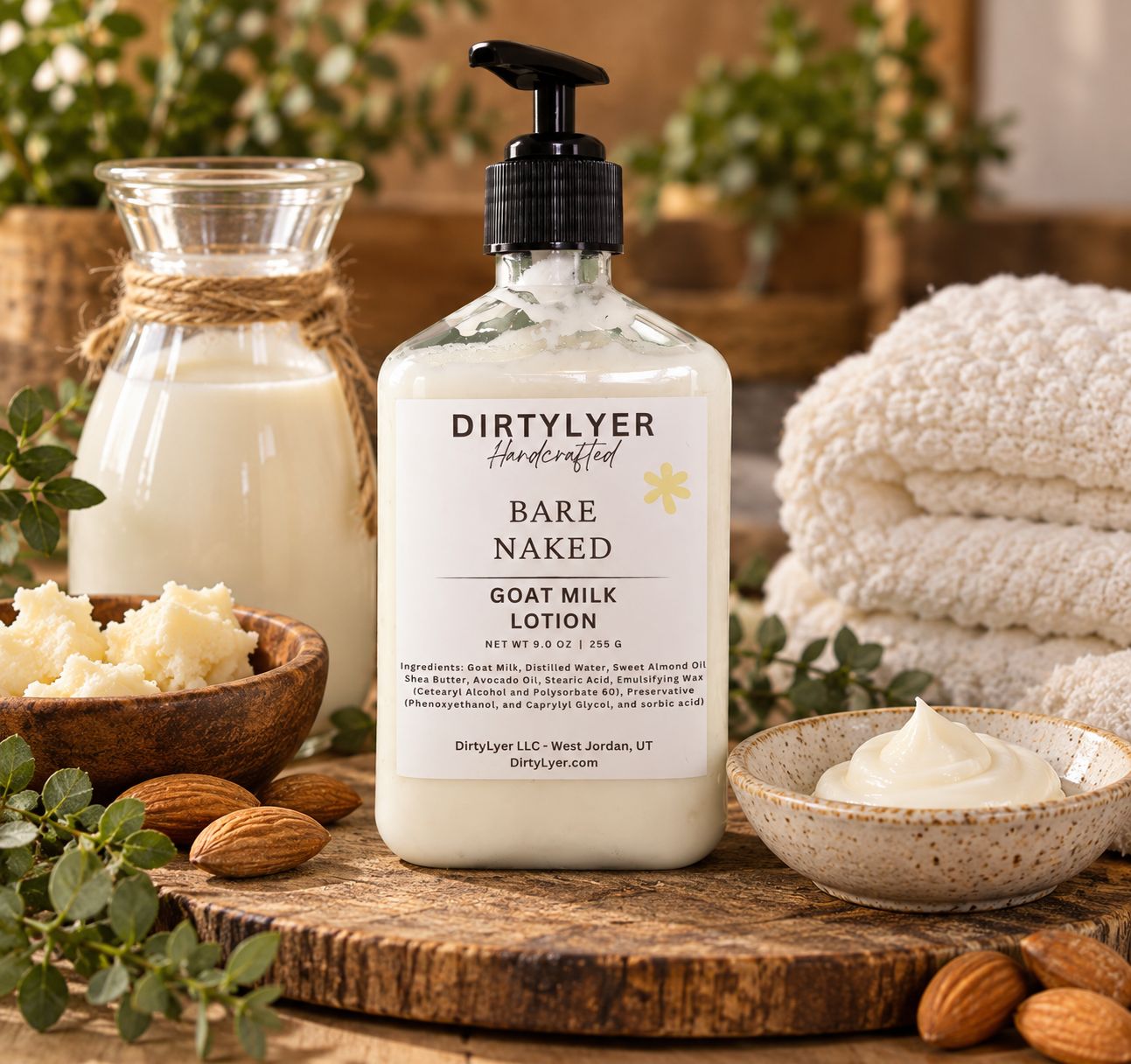 Lotion - Goat Milk - Bare Naked