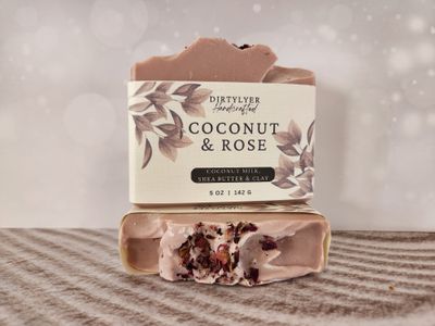 Bar Soap - Coconut Rose