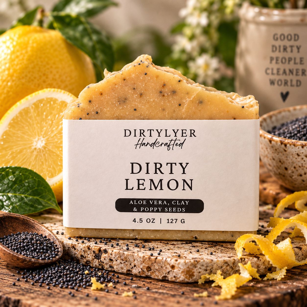 Bar Soap - Dirty Lemon