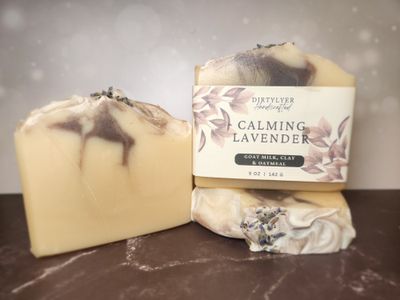 Calming Lavender • Small‑Batch Bar Soap