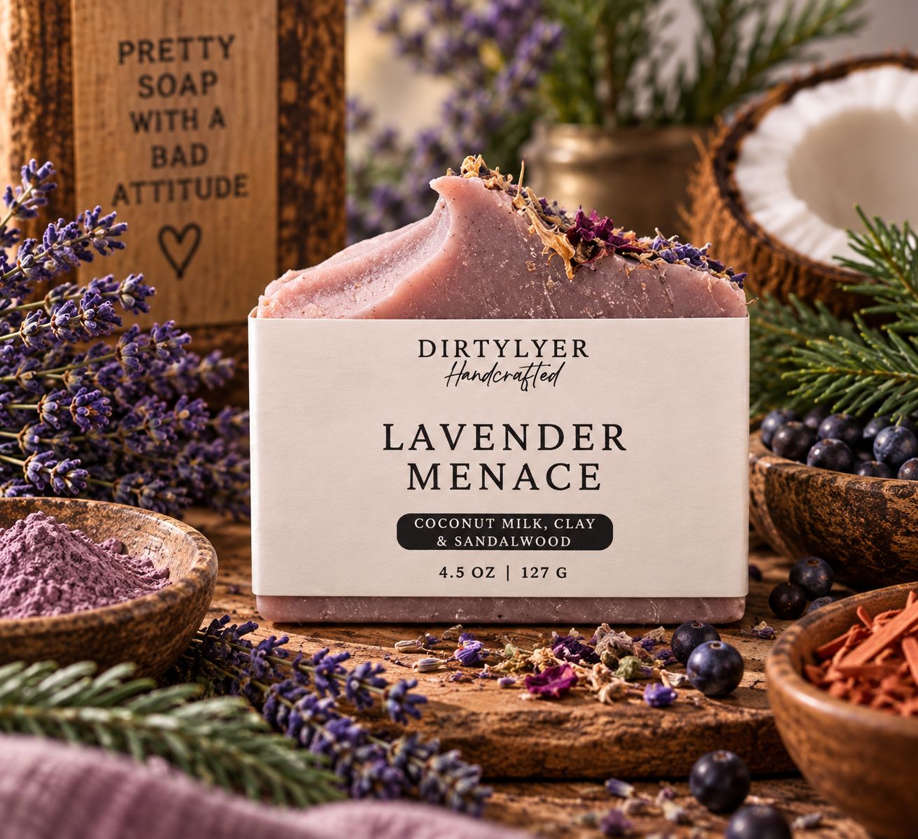 Bar Soap - Lavender Menace