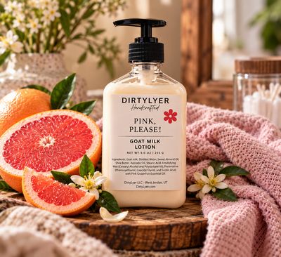 Lotion - Goat Milk - Pink, Please!