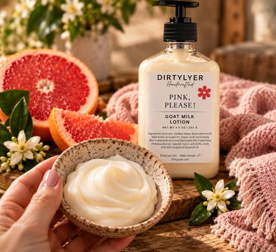 Lotion - Goat Milk - Pink, Please!