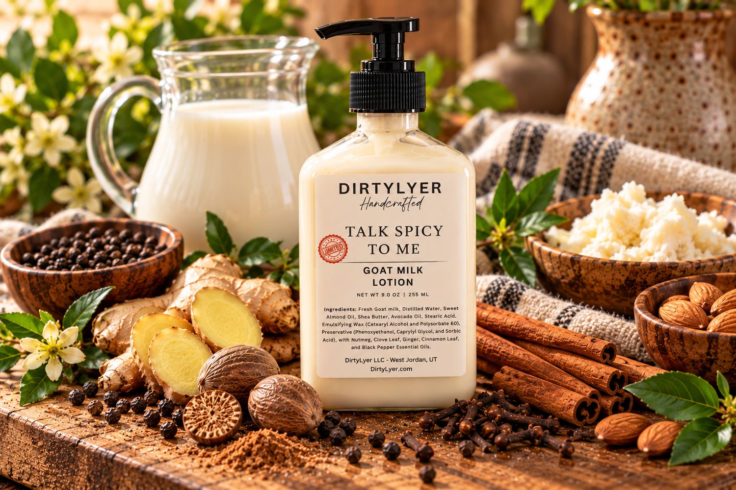 Lotion - Goat Milk - Talk Spicy To Me