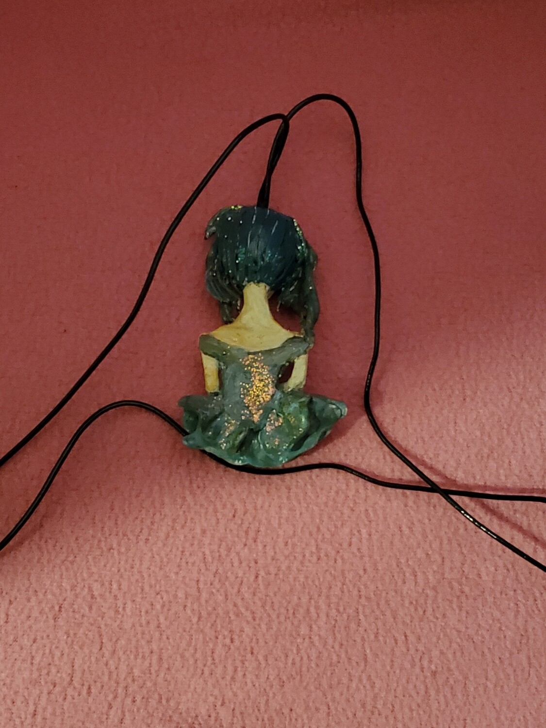 The Polymer Clay Necklace " Serenity "