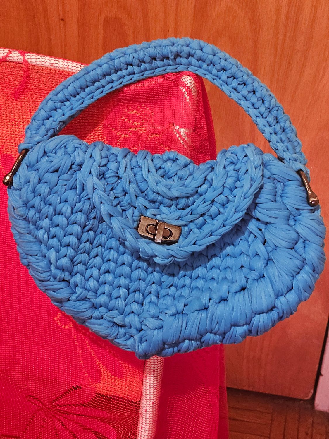 The" The Crocheted Purse " The Ocean Deep ". 