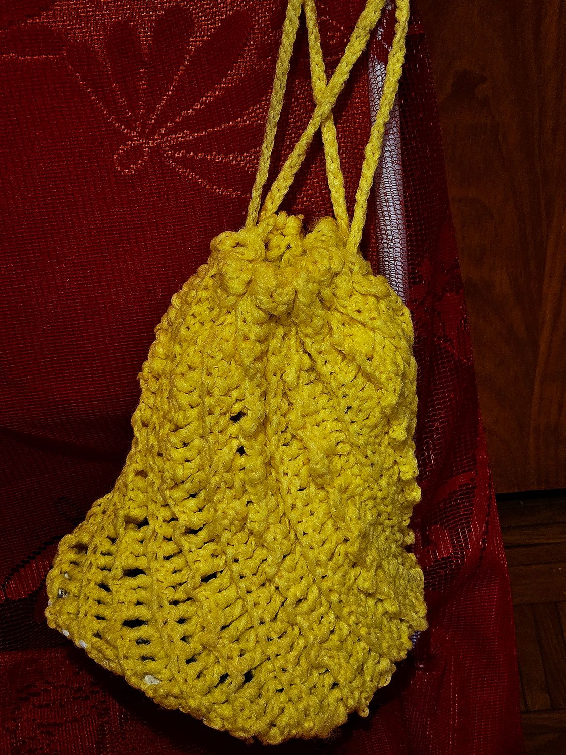 The Crocheted Bag " The Lemonade ". 