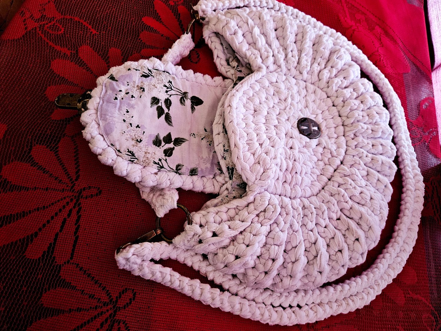 The Crocheted Bag " Pristine