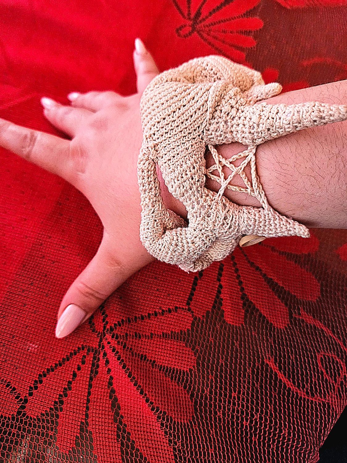 The Crocheted Bracelet "The Nederlands "