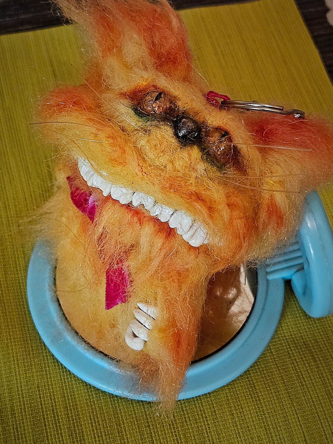 Margarita,  the Female Cheshire Cat Charm.