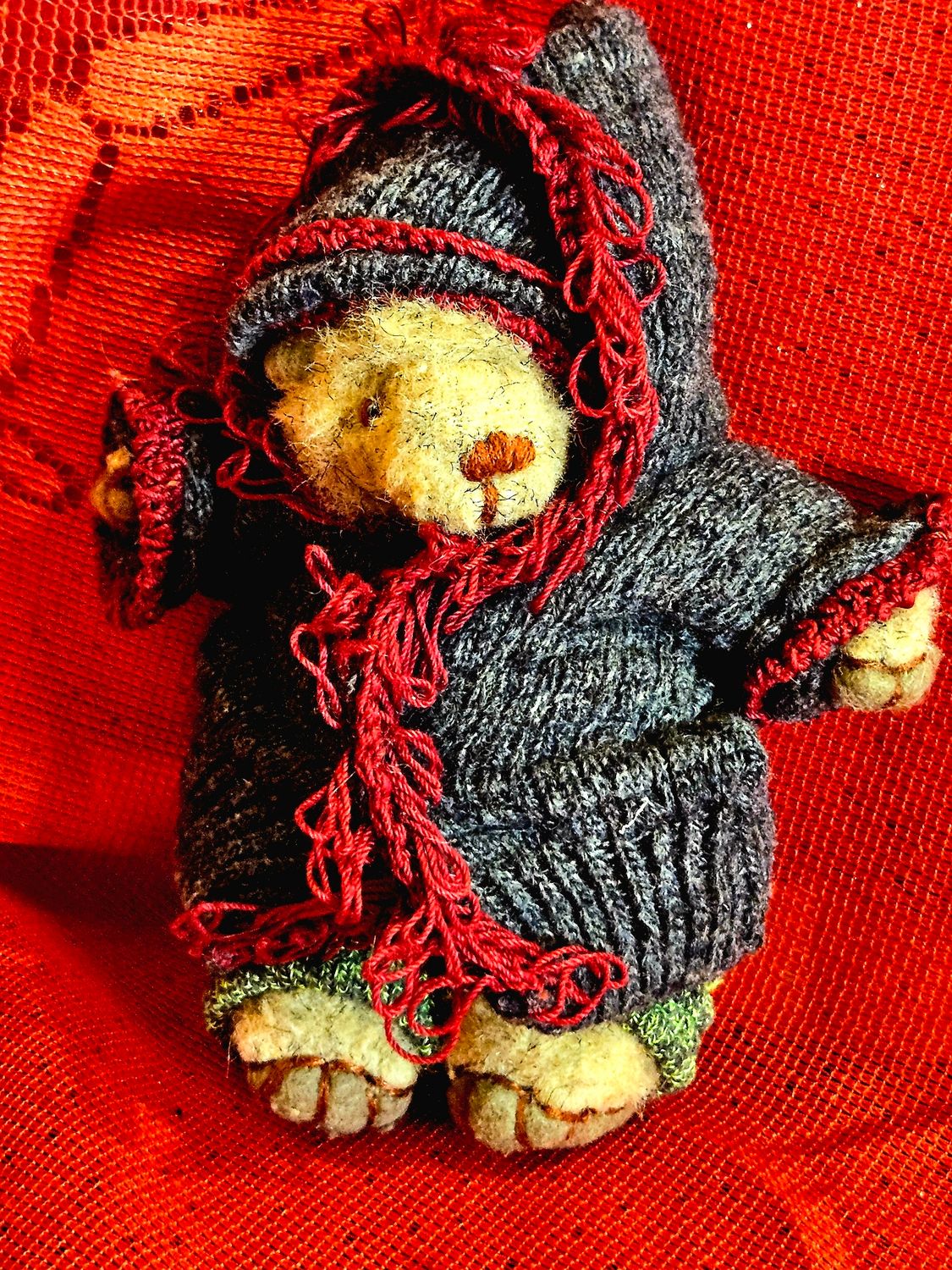 Hazel Nut, the Bear.