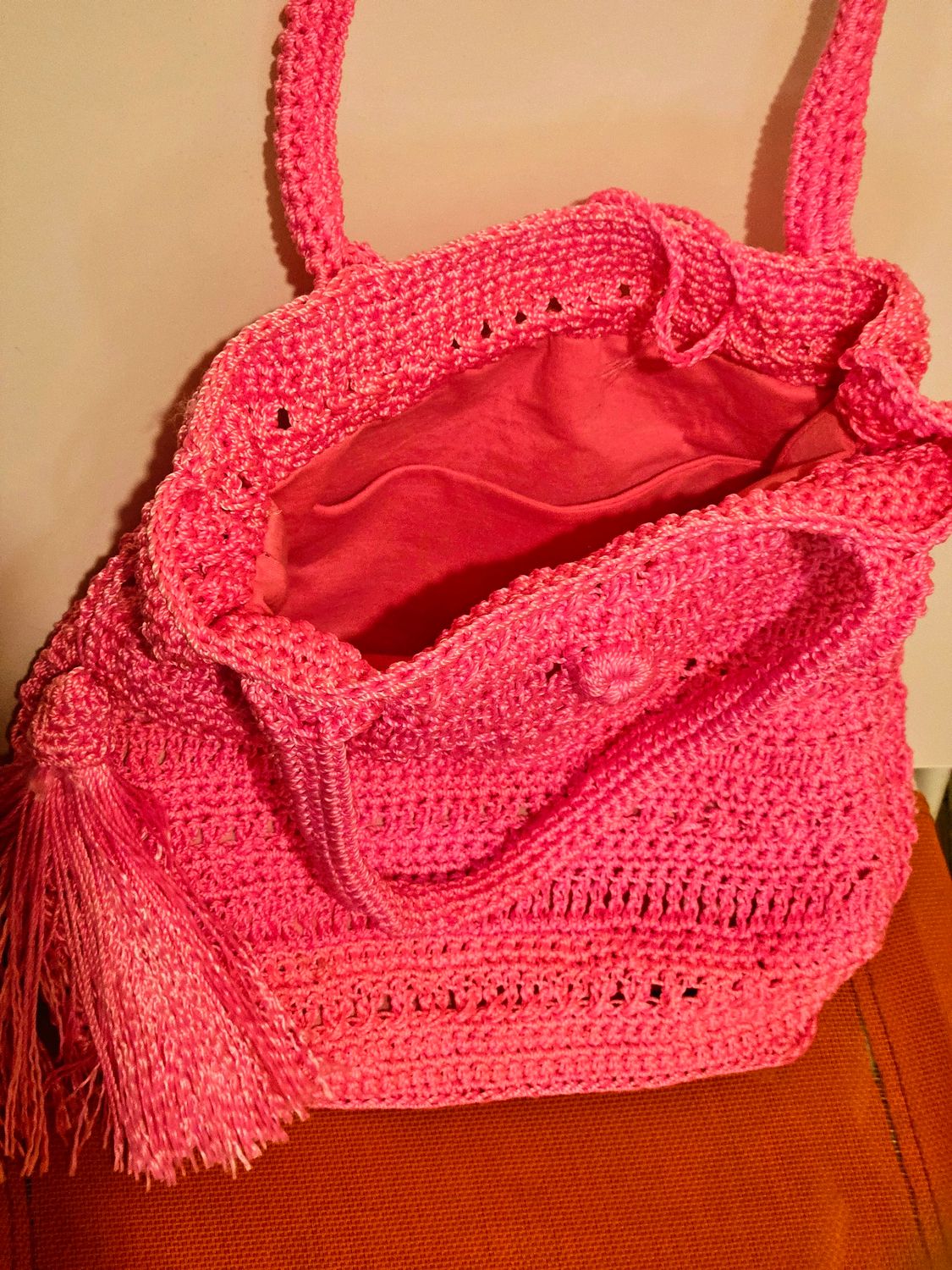 Crocheted Bag "The Princess "
