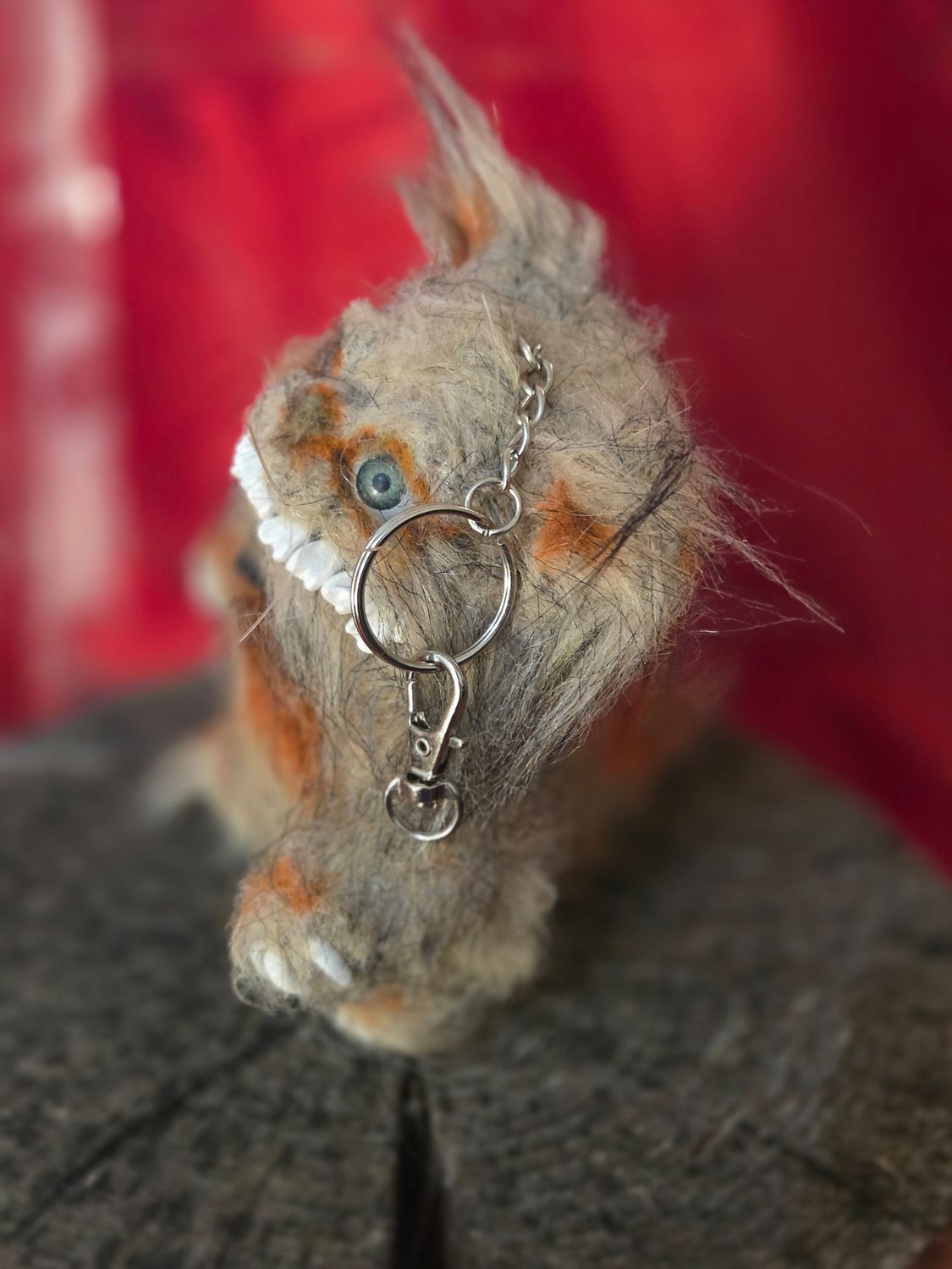 Alfred, the Cheshire Cat Charm.
