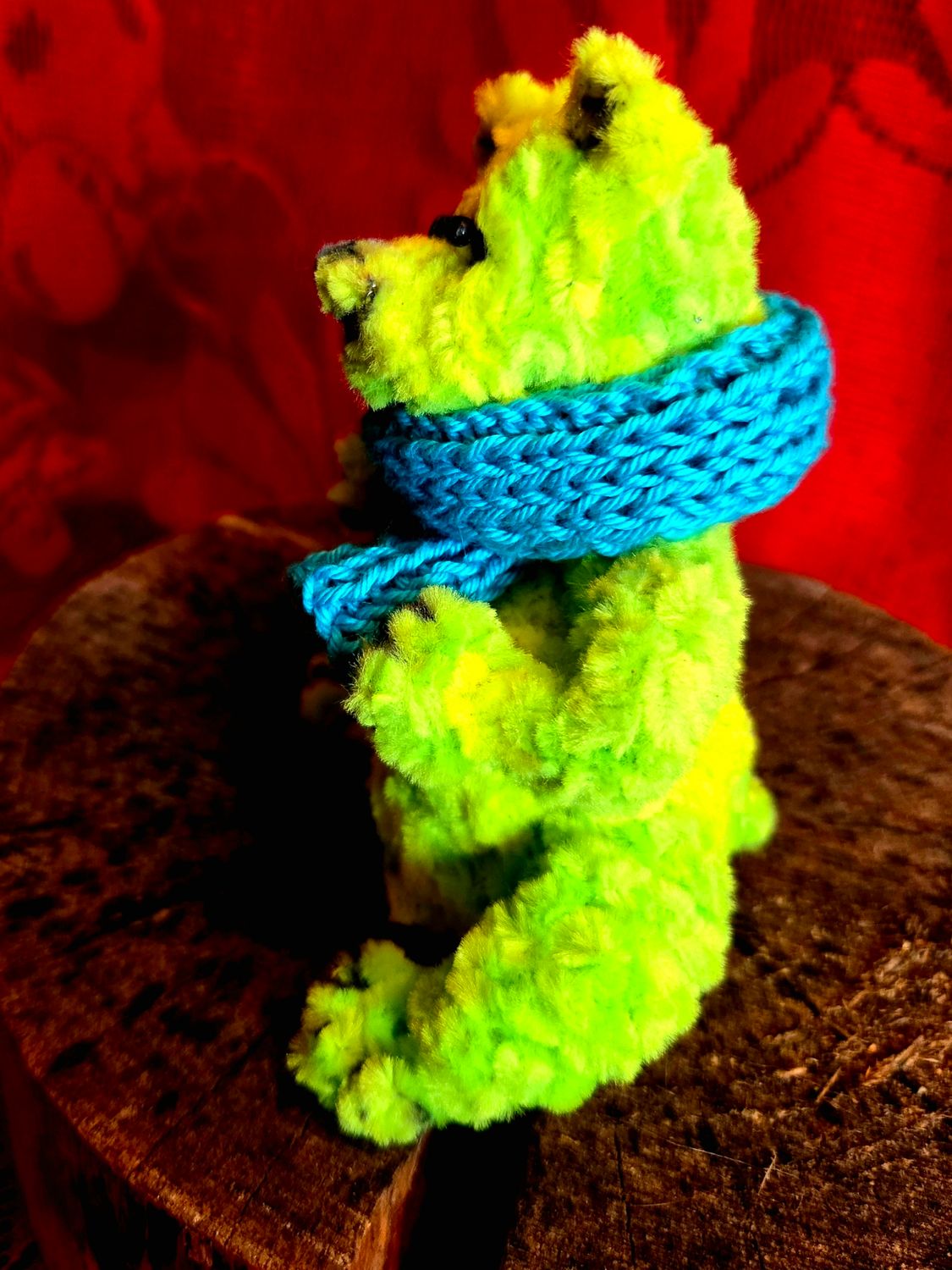 The Lemongrass Teddy Bear Charm.