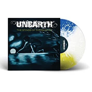 Unearth - The Stings of Conscience ('22 press: sky blue/white/canary w/ white splatter, /500)