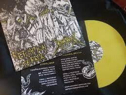 Retortion Terror / Invidiosus - Split (yellow)