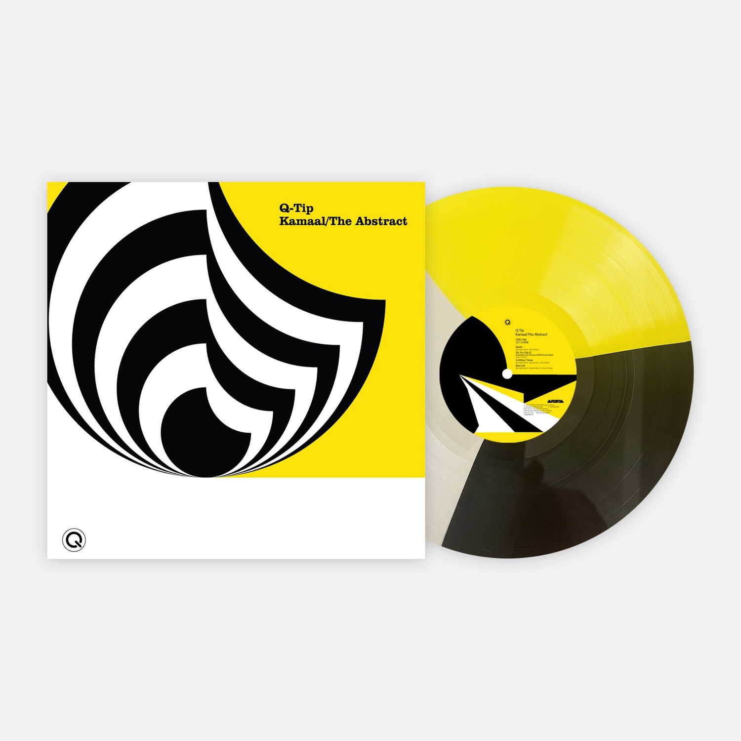 Q Tip - Kamaal/The Abstract (Black / White / Yellow)