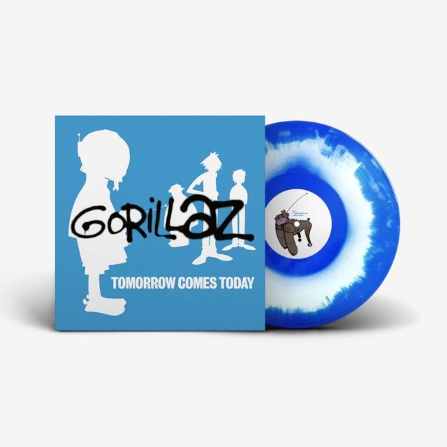 Gorillaz - Tomorrow Come Today EP (White / Blue merge)