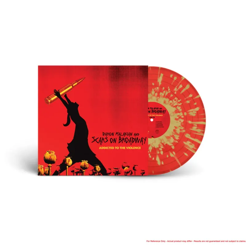Daron Malakian and Scars on Broadway - Addicted To Violence (Indie Exclusive Ruby Red / Gold Splatter)