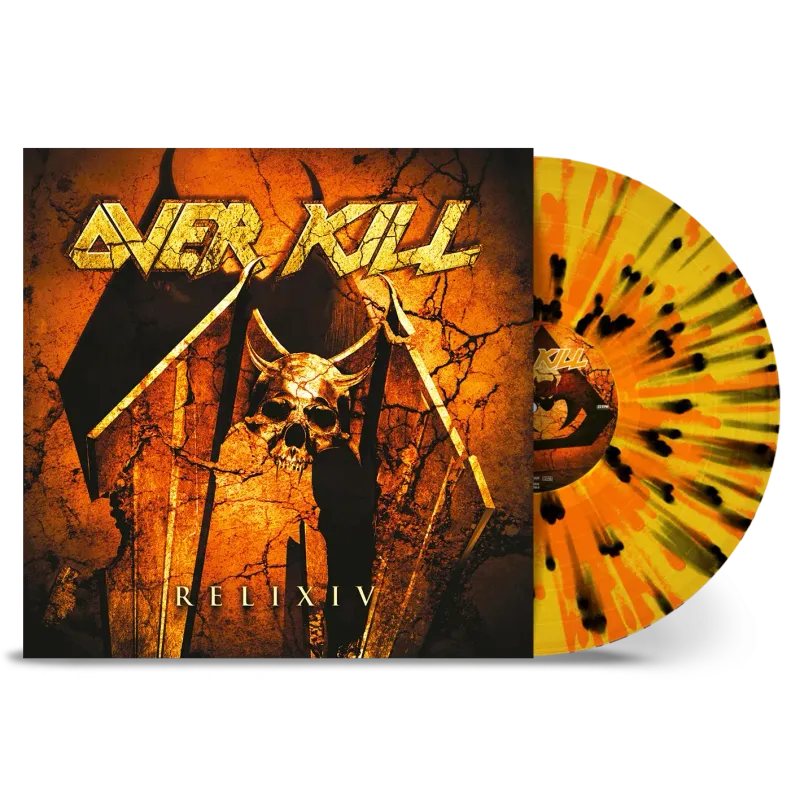Overkill - RELIXIV (20th Anniversary Indie Exclusive Orange / Black Splatter)