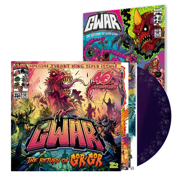Gwar - The Return of Gor Gor (Semi-Transparent Purple)
